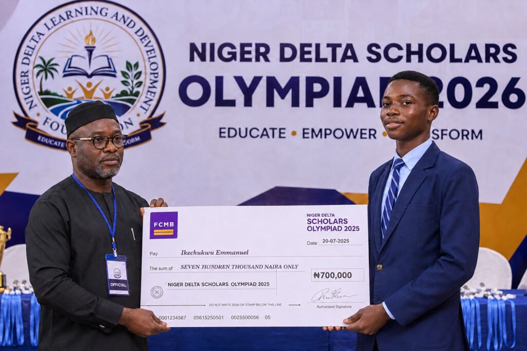 file Awarding of Schools by Niger Delta Scholars Olympiad