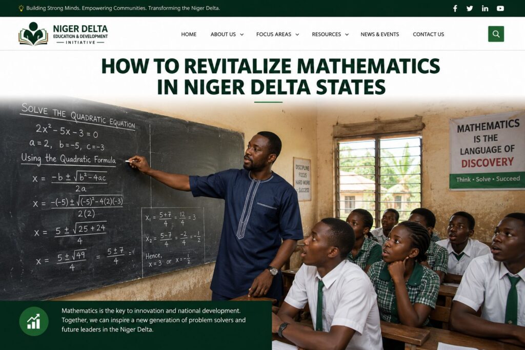 How to Revitalize Mathematics