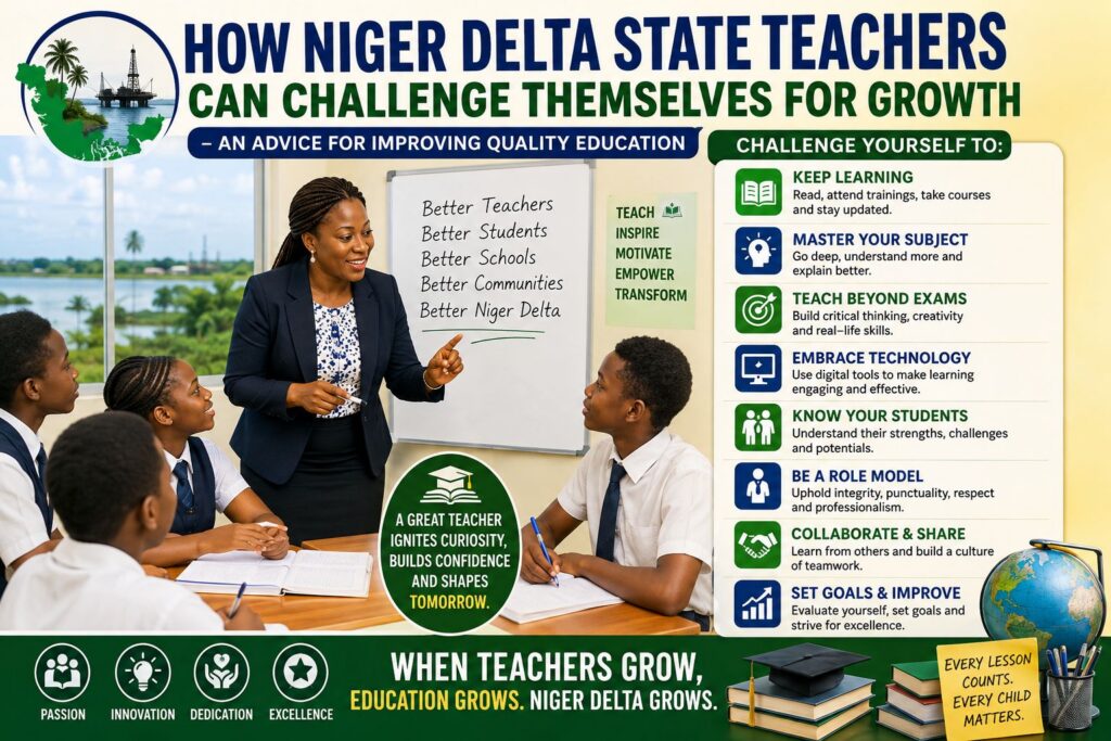 HOW NIGER DELTA STATE TEACHERS CAN CHALLENGE THEMSELVES FOR GROWTH